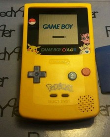MINT GameBoy Color Pokemon Pikachu Edition Nintendo System Yellow & Blue Boy GBC