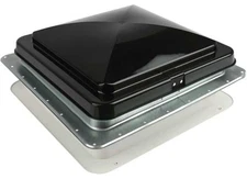 Heng's 74111A-C1G1 Universal Roof Vent Non-Powered w/ Exchange Lid - 14' Smoke