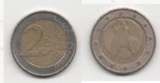 2 Euro Coin: Federal Eagle 2002, Mint G