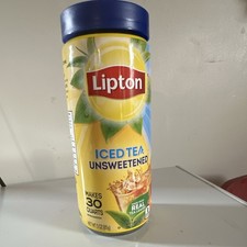 Lipton Iced Tea Unsweetened Powder 3 oz (85g)...