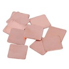 (1.2mm) 20Pcs Laptop Graphics Card CPU Heat Sink Shim Red Copper