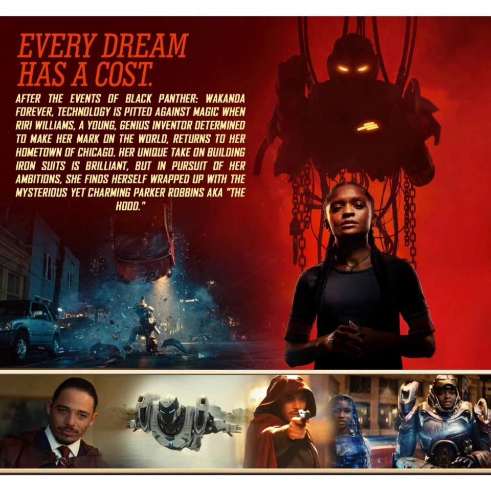 NEW Marvel: Ironheart (2025) TV Series HD DVD All Region *FREE TRACKED SHIPPING - Image 2 of 4