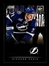 600. 2013-14 score . #603 Richard Panik RC . Black (1 per retail case) . PWE .