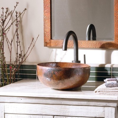 Native Trails CPS366 Maestro Petit Bathroom Sink Tempered Copper