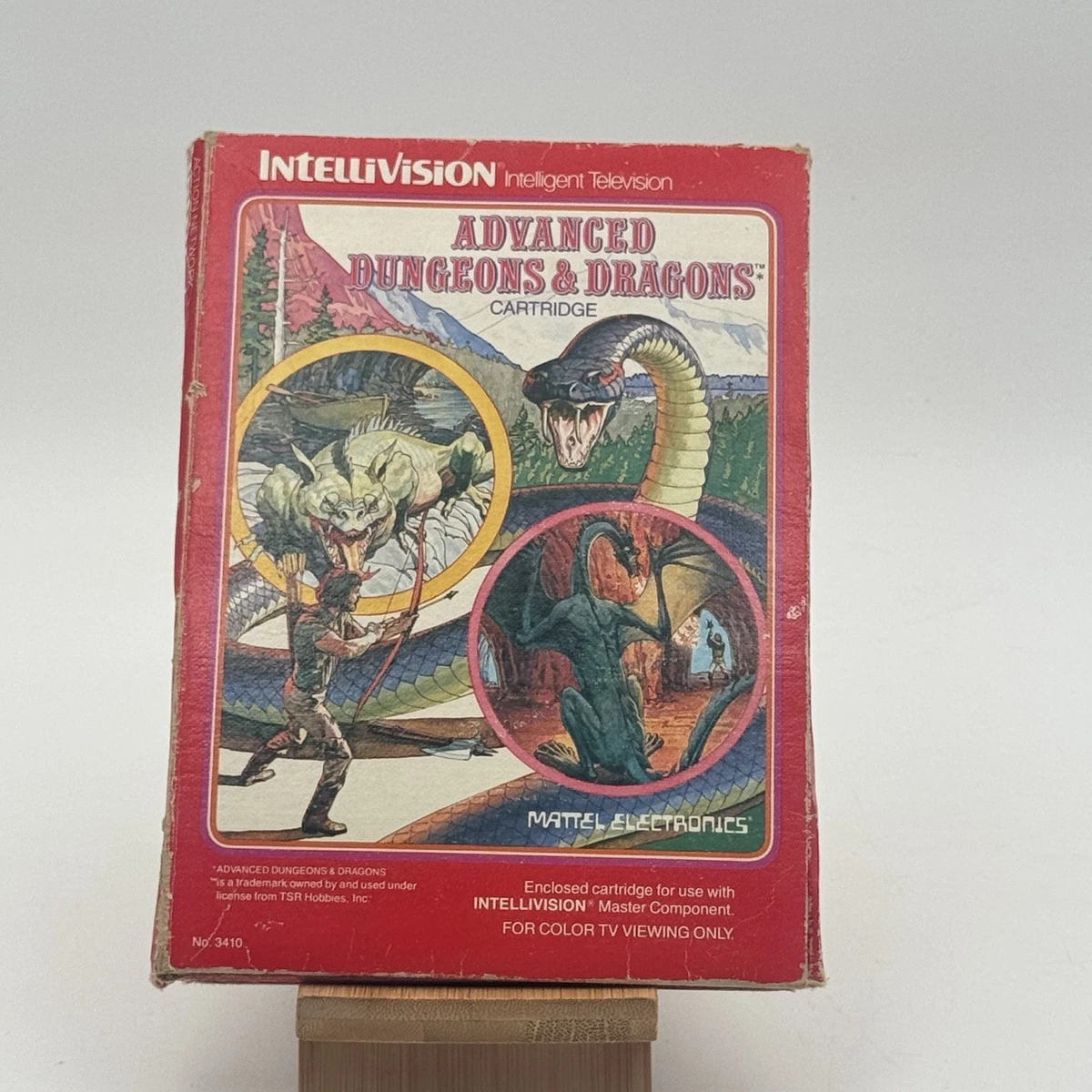 Advanced Dungeons & Dragons Sur Intellivision - Boîte Complète CIB - RARE