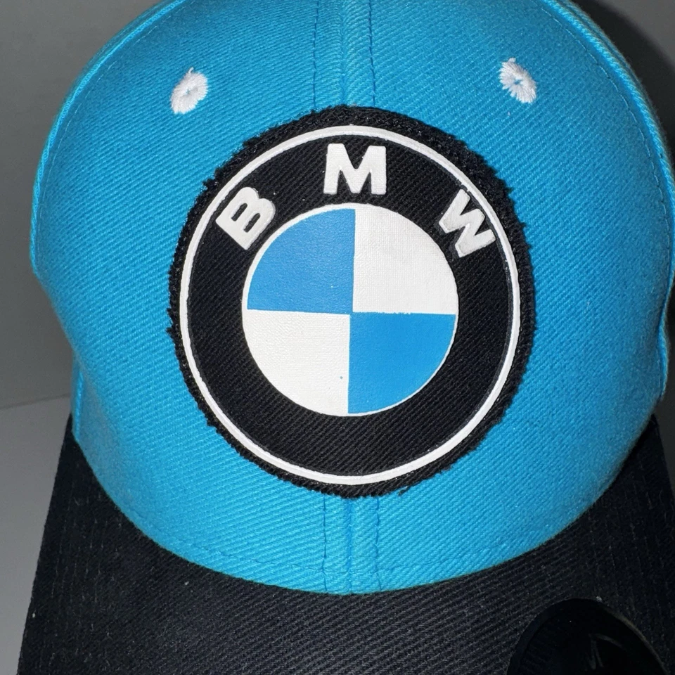Gorra ajustable azul negra para motociclista BMW Motorrad R1200 Foto 3 de 4