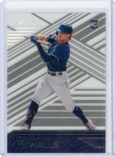 Taylor Walls 2021 Panini Chronicles Clear Vision Baseball #18 RC Rookie Card