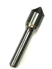 5/8" 90 DEGREE CARBIDE COUNTERSINK MULTI FLUTE 3/8" SHANK 36 FLUTES OSG 701-6252