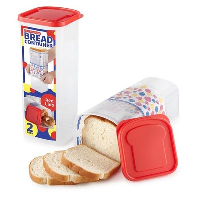 2 Pack Bread Loaf Keeper Fresh Bread Storage Container Sandwich Bread Saver
