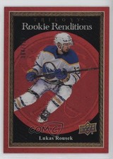 2023 Upper Deck Trilogy Rookie Renditions Red 394/799 Lukas Rousek #RR-24 18m3