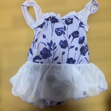 Chacott STKids Ballet Leotard Purple Size P Kids Dance Costume