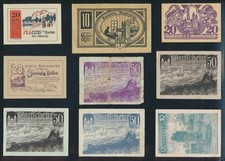 Austria: 1919-87  HISTORIC COLLN OF 15 DIFFERENT  incl WWII. P53a-149 VG to UNC