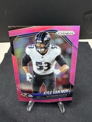 2025 Panini Prizm Kyle Van Noy Pink Prizm #246 Baltimore Ravens