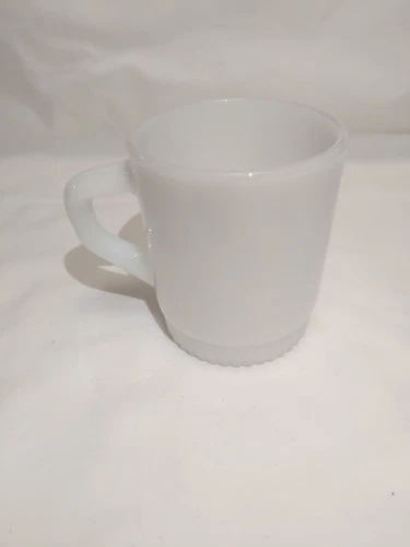 Fire King Anchor Hocking Stacking Coffee Mug Cup D Handle Vintage See Pictures
