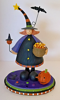 Williraye Studio Longaberger Witches Do Come True Halloween Figurine WW8401LB 20