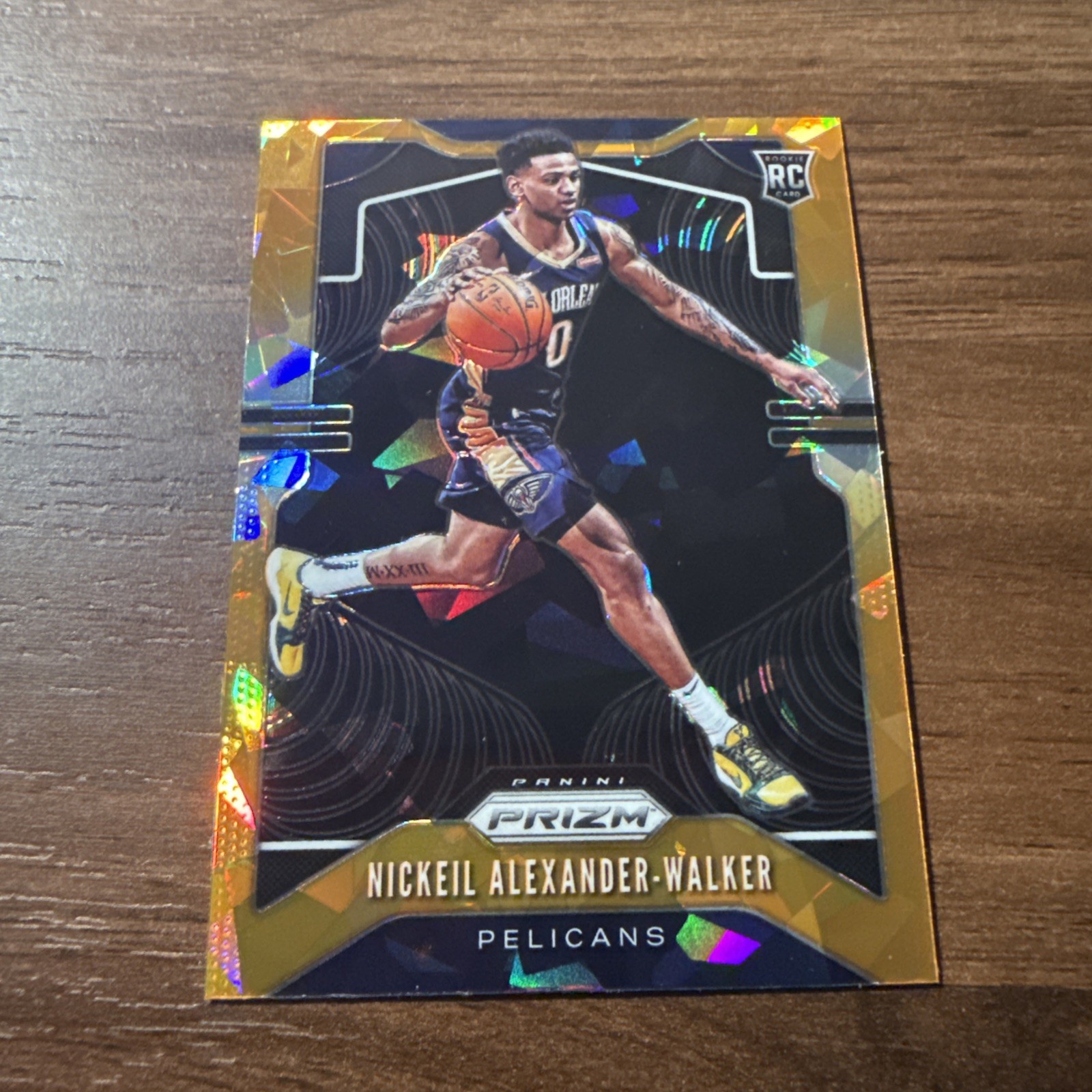 2019-20 Panini Prizm Orange Ice Nickeil Alexander-Walker #263 Rookie RC