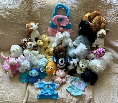 Lot Of 28 Webkinz, Purse, 2 Outfits