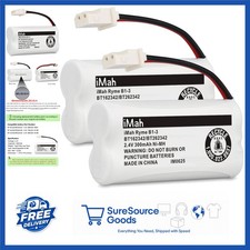 Ni-MH Cordless Phone Battery Pack BT162342 BT262342 Compatible with VTech AT T