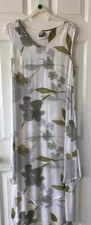 Vintage PHOOL Floral 2 pieces Long Dress Size 12 