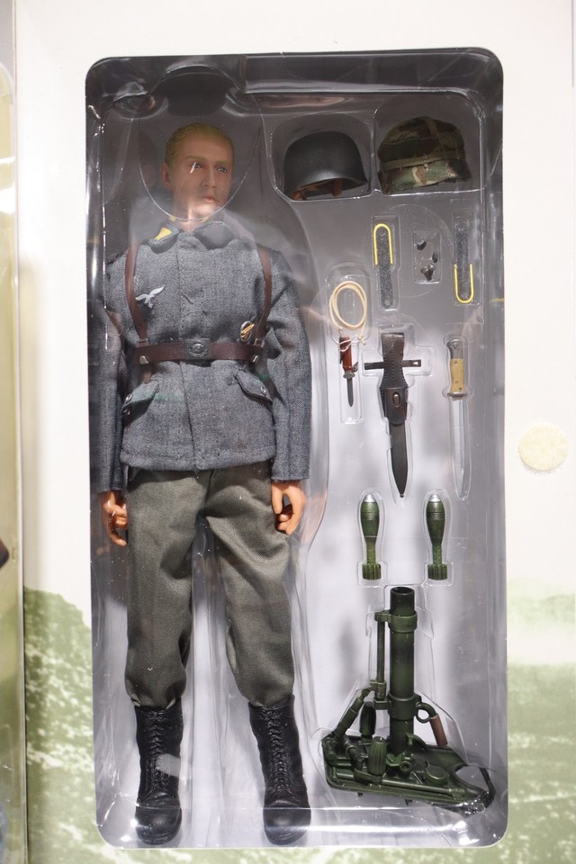 Figurine Dragon - Fallschirmjäger Avec 7.5cm - Parachutiste Allemand Normandie 1944 - NEUF