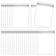 100pcs Jewelry Bags 3.9 x 5.9 Inch for Jewelry Packaging Transparent