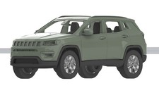 3D Printing 1/72 Jeep Compass off-road vehicle Car Unpainted