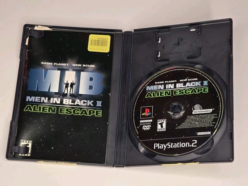 Men in Black II Alien Escape (PlayStation 2 PS2) CIB Tested - Picture 2 of 4