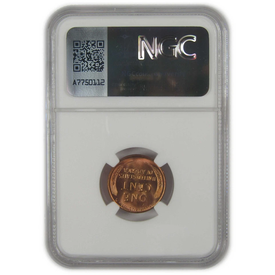1945 Lincoln Wheat Cent MS 66 RD NGC Penny Uncirculated SKU:I22633 - Image 2 of 4