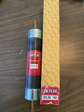 Bussmann LPS-RK-100 Time delay Fuse Class RK1 100 Amps 600 VAC/300 VDC - NOS