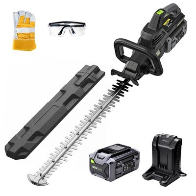 NovorikX 60V 26'' Cordless Hedge Trimmer Electric Hedge Trimmer with 2.5Ah Bat...