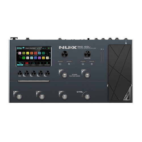 NUX MG-50Li Amplifier Modeler and Profiler - Dark Blue - Open Box