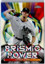 2021 Topps Chrome Baseball - #PP-5 Gerrit Cole - Prismic Power 