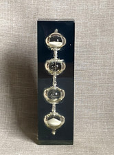 Vintage Lucite Hourglass 4 Tier Sand Timer Sculpture Manner Charles Hollis Jones