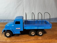 Vintage 1950-60s Haji Mansei Japan Tin Friction US Air Force Toy Truck 6wheel