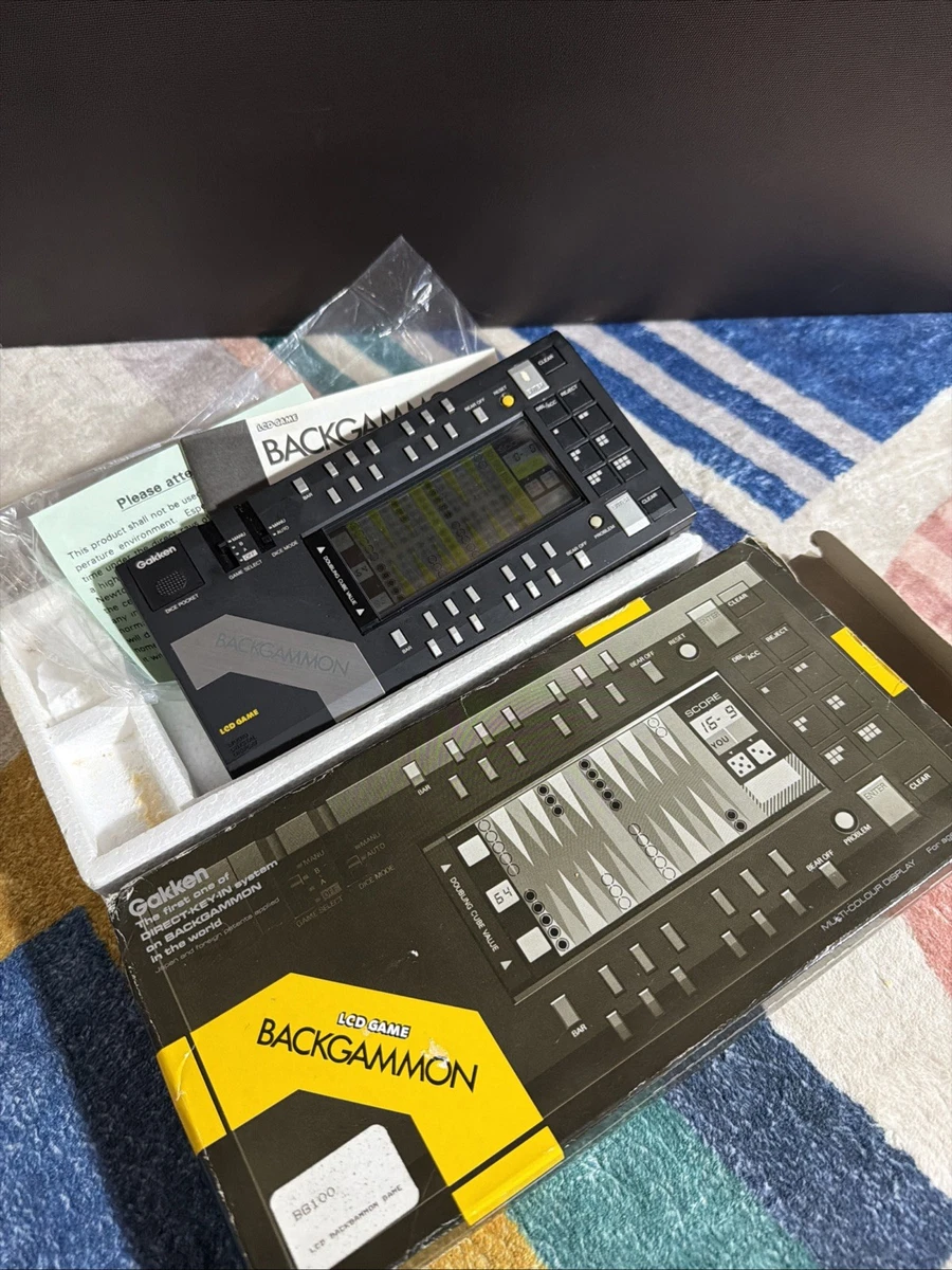 Gakken Backgammon for sale - eBay