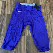 Pantalones de fútbol Nike grandes para hombre nuevos con etiquetas, sin relleno - púrpura 535705
