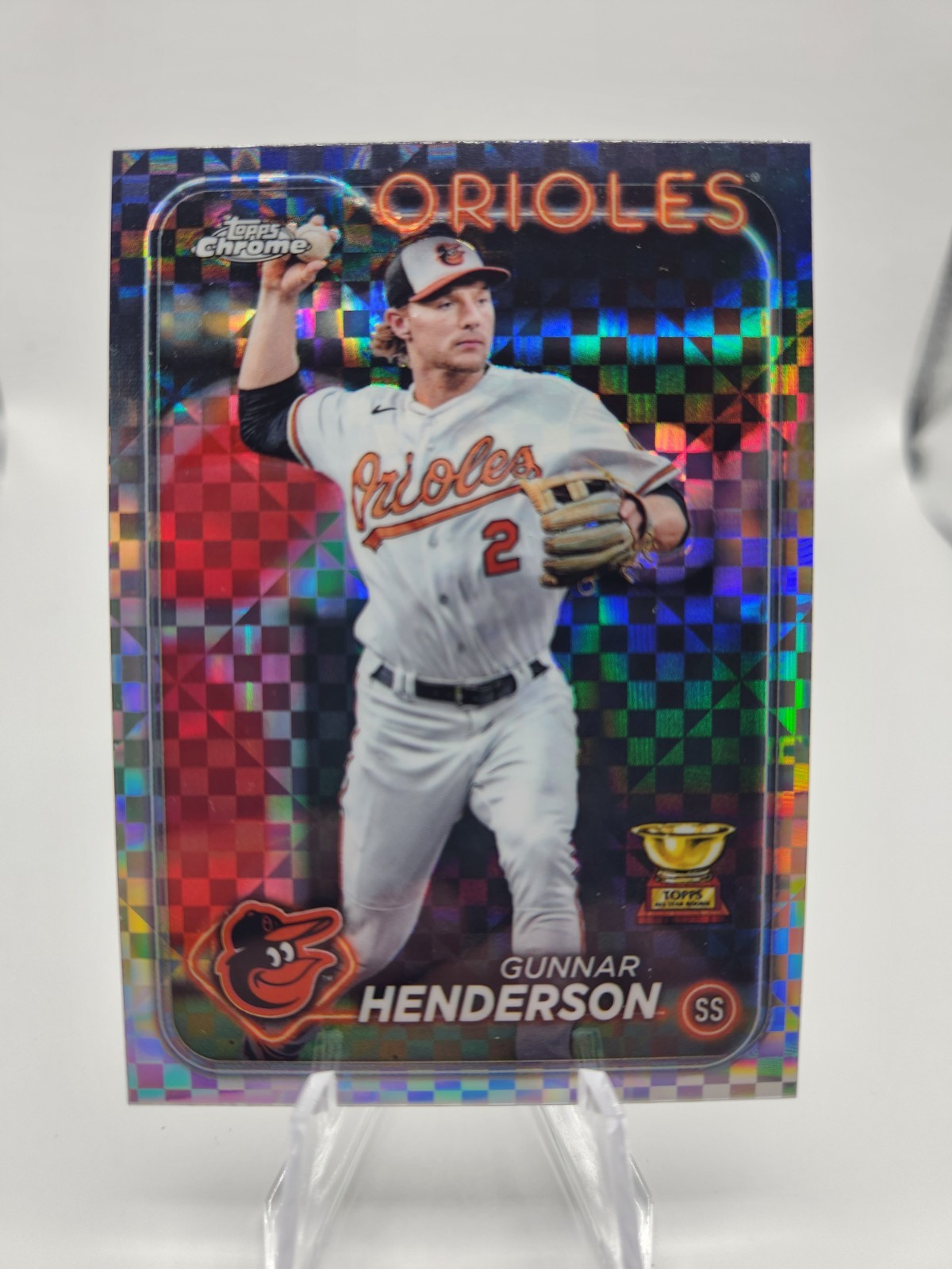 2024 Topps Chrome - Gunnar Henderson #36 X-Fractor