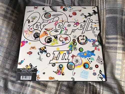 LED ZEPPELIN THREE III VINYL  180G ATLANTIC R1 535341 REMASTERED JUNE 2014 NM