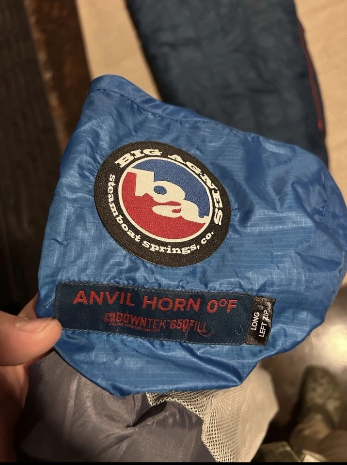 Saco de dormir Big Agnes Anvil Horn 0 grados - largo Foto 2 de 4