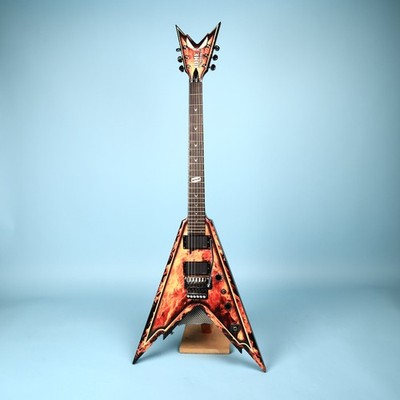 2007 Dean Dimebag Razorback V255 Explosion Guitar | eBay