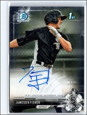 Jameson Fisher 2017 Bowman Chrome 1st #CPA-JF Chicago White Sox Auto