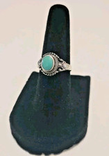 Sterling Silver Turquoise Ring Size 5
