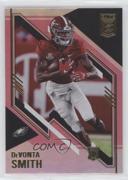 2021 Panini Donruss Elite Rookies Pink DeVonta Smith #120 0t18