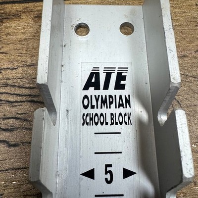 ATE Olympian School Block ONLY IAAF Certified Starting Block Track Field Sprint