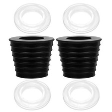  2 Sets Umbrella Cone Wedge Ring Garden Table Parasol Insert Bung