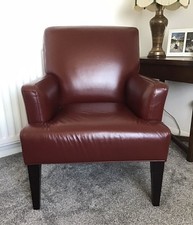 Leather Armchair by Marks & Spencer