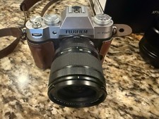 Fuji X-T50 with box, multiple accessories, extra lens XF 56mm 1.2 , adapter