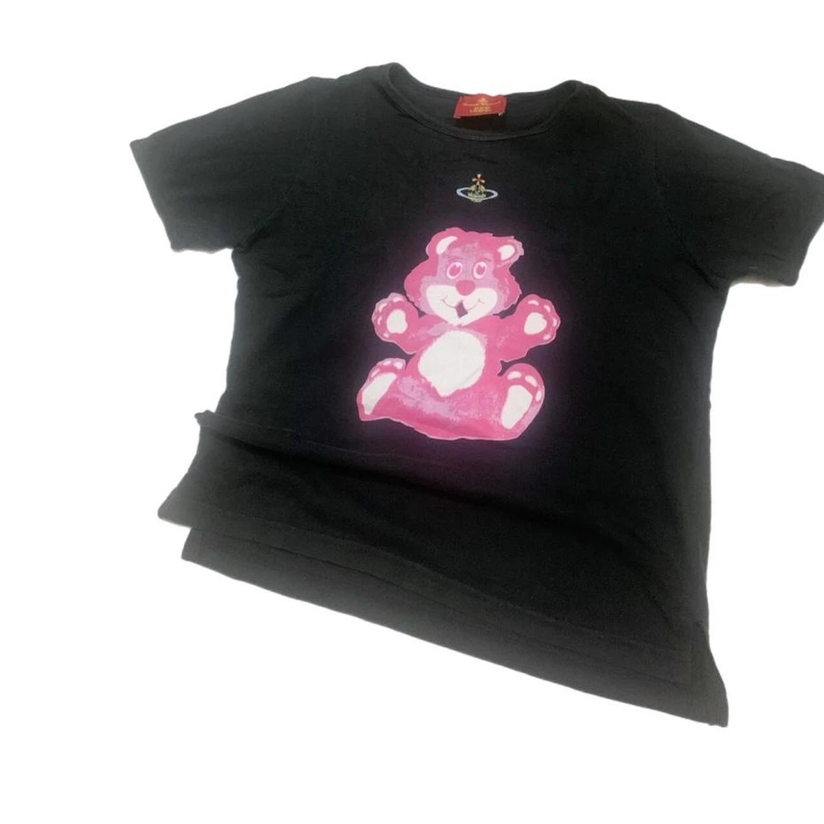 vintage 90s vivienne westwood pink teddy bear shirt s top baby tee corset