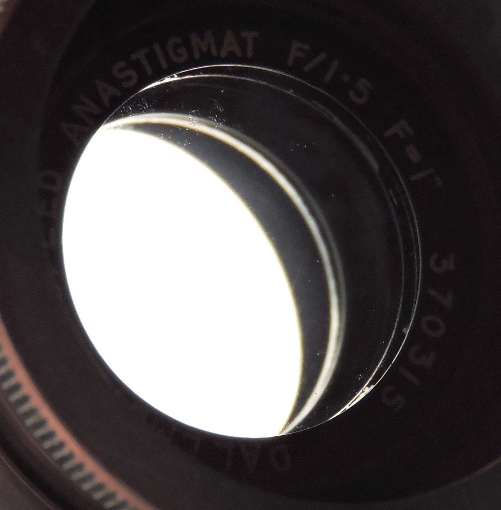 Dallmeyer 1in (25mm) f1.5 Speed Anastigmat C mount #370315 Dallmeyer 1in (25mm) f1.5 Speed Anastigmat C mount #370315