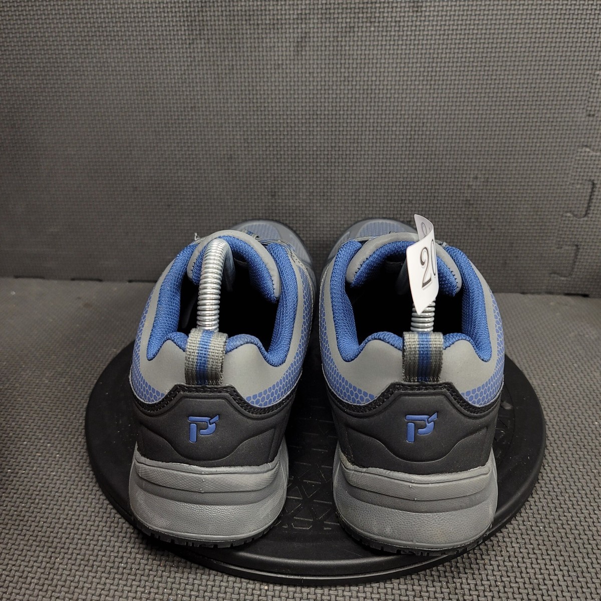Propet‎ Men\'s Size 10.5 Seeley II Waterproof Composite Toe Work Boots Blue Gray Propet Seeley II Composite Toe Shoes Mens Sz 8W Gray Blue  main image 3